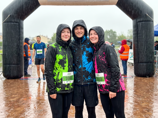 Runner RAINSHIFT sous la pluie