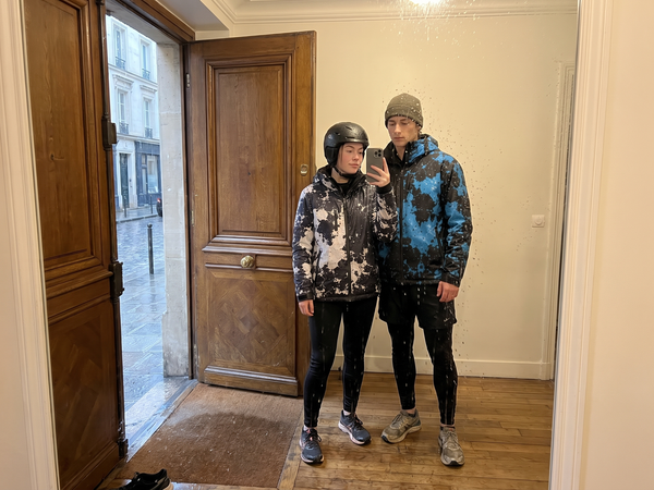 Runner RAINSHIFT sous la pluie